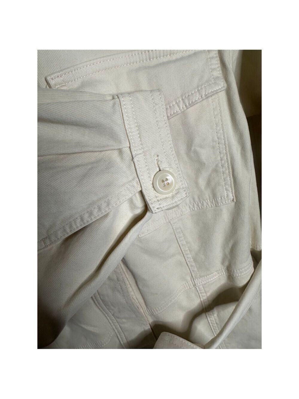 Banana Republic NWT Utility Jumpsuit Small Belted Cotton Stretch - Picture 3 of 9